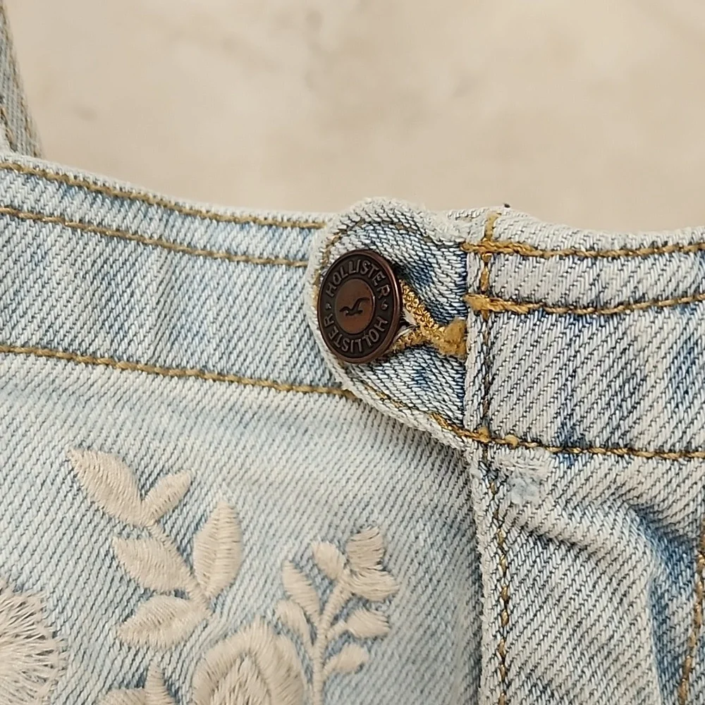 ๐ฉต๐ HOLLISTER Stretch Super Skinny Crop OVERALLS ๐๐ฉต - Picture 8 of 15